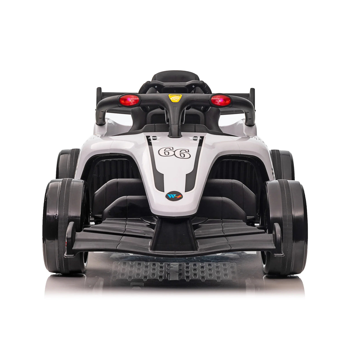 and Ride Operated up on Wheels White 3 W/Remote Battery Blazin' F1 12V Years