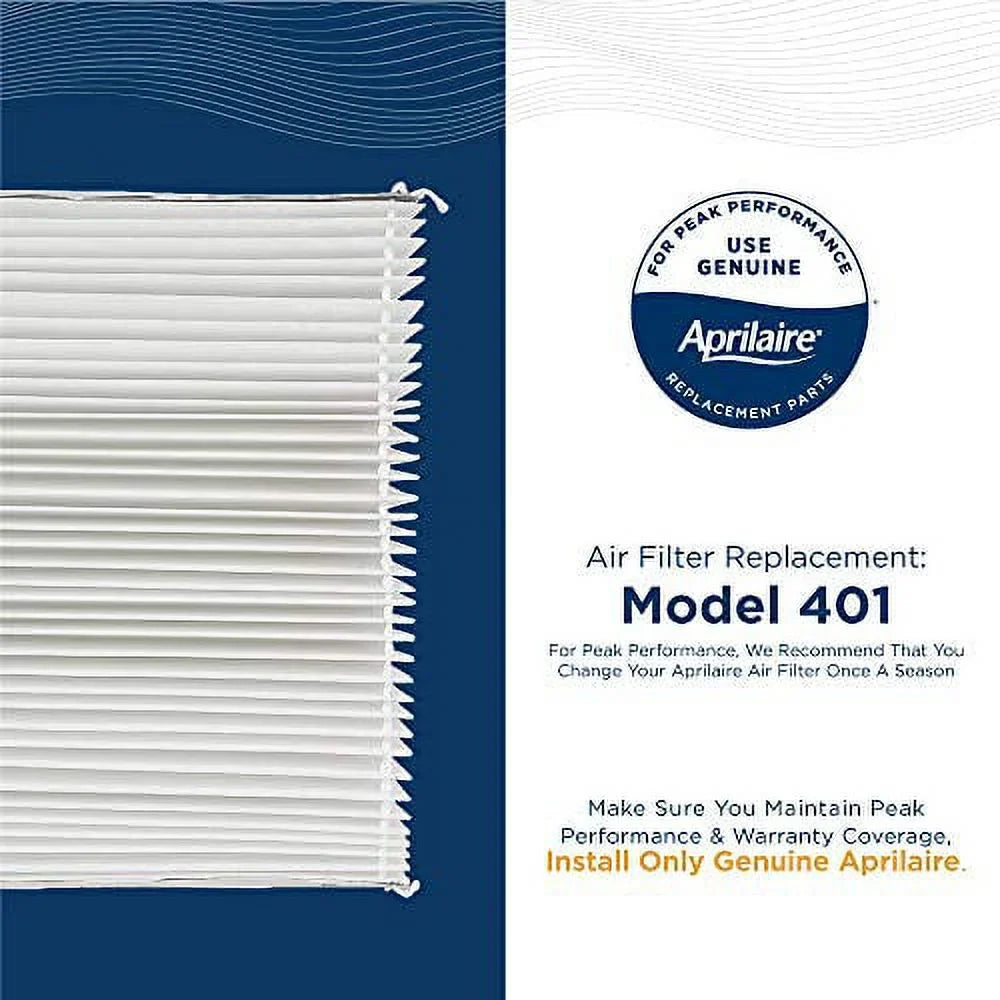 (4 Aprilaire Air Filter 401 Genuine pack) Media
