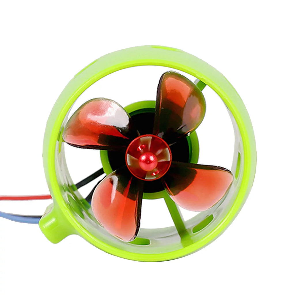 Waterproof Motor Propellers Underwater Boat Bait Included Specific Brushless Nest for Ship 4-Blade Electric Aibecy 1000KV Drive