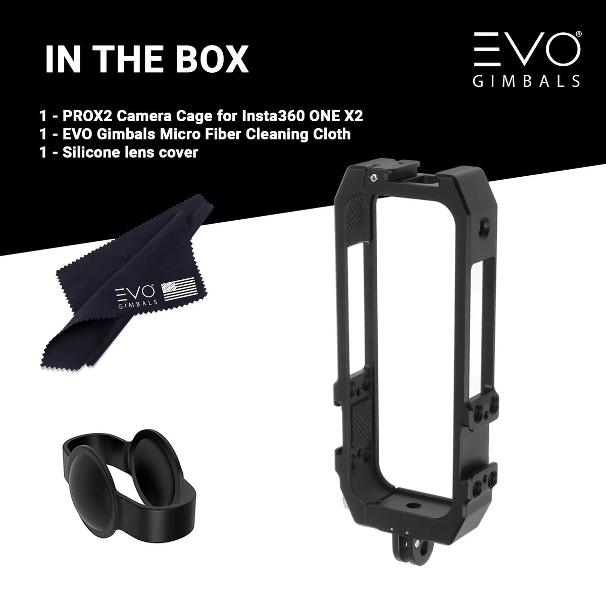 PROX2 Camera X2 ONE Insta360 for Cage