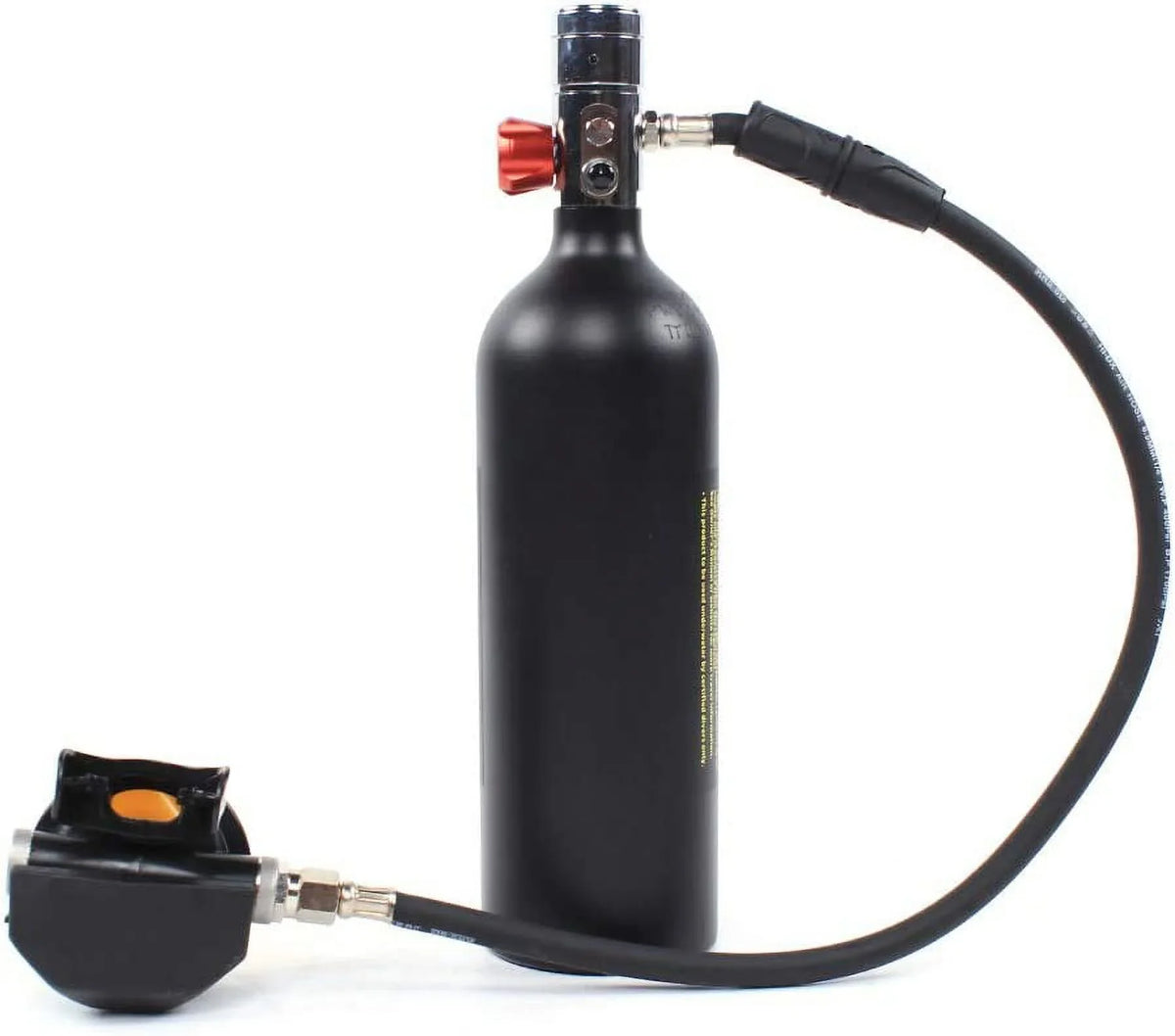 FETCOI Diving by Tank Cylinder Refill Refill Diving High Pressure Air DIDEEP Pump Equipment Adapter Scuba Underwater 1L Breathe E-S400B for Training Mini