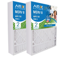 16x25x5 5 Compatible 700 WICKED by with 16x25x5 FILTERS MERV Filter & to USA Made ReservePro Furnace Comparable AIRX Air 2 Pack FPR 8 Premium 4511 AIR. CLEAN Filter MPR