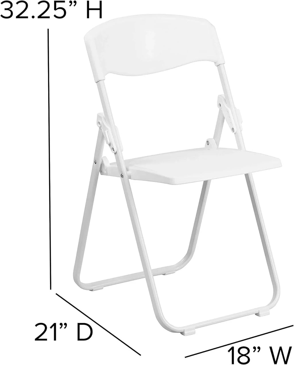 White Folding Duty With Capacity Ganging Lb. 500 Series Heavy Chair Brackets Plastic Built-In HERCULES