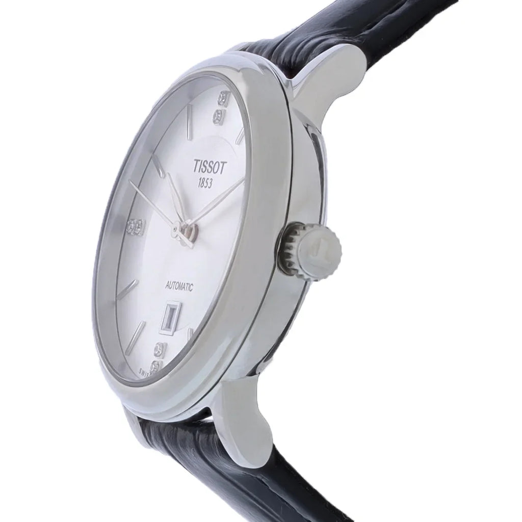 Box or No T122.207.16.036.01 Automatic Tissot Watch Carson Ladies Papers Swiss (Unworn) Diamond