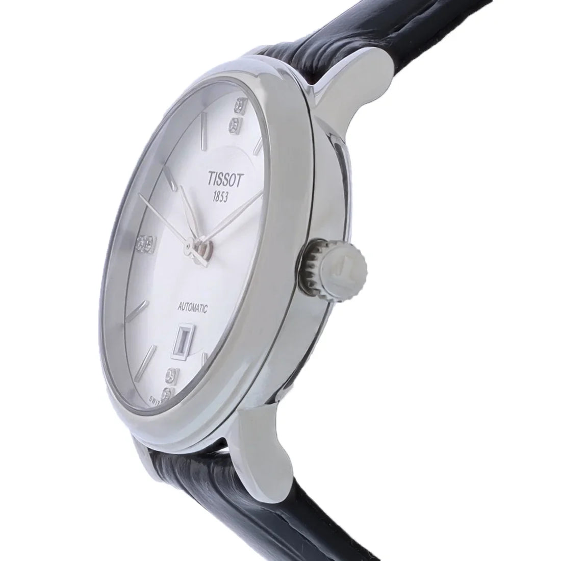 Box or No T122.207.16.036.01 Automatic Tissot Watch Carson Ladies Papers Swiss (Unworn) Diamond