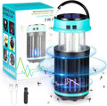 Solar Zapper, Fly Zapper Bug Bug 3 Home, G·PEH Emergency for Rechargeable Camping Mosquito Zapper Zapper Outdoor Bug with Light in Backyard, for 1 Trap Home, Waterproof, Indoor Outdoor