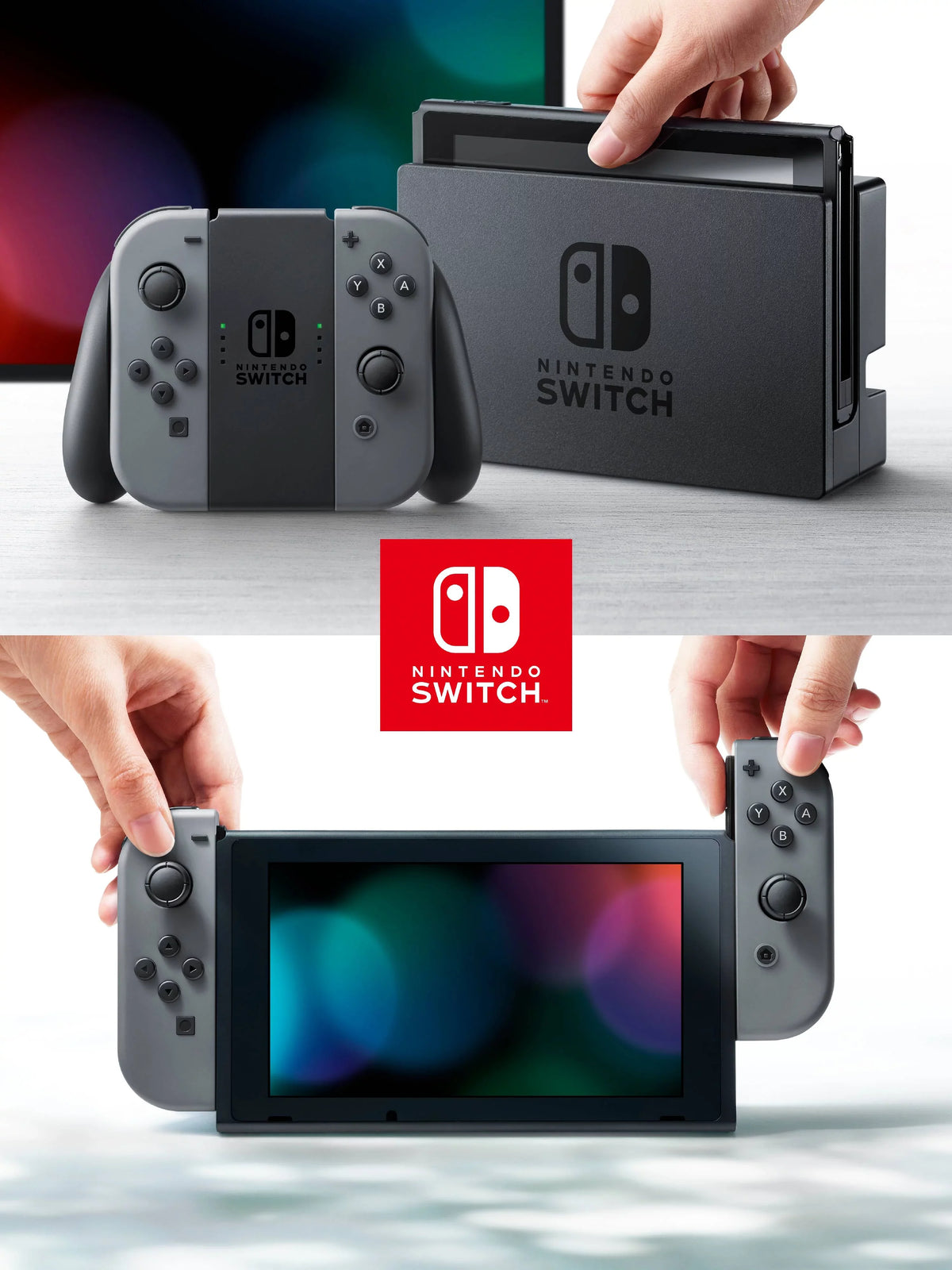 Switch Console Joy-Con Nintendo Gray with
