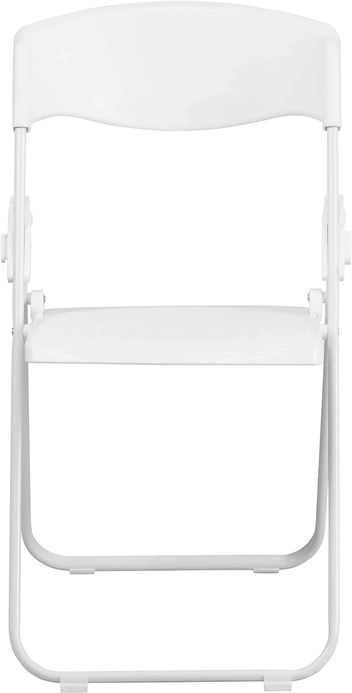 White Folding Duty With Capacity Ganging Lb. 500 Series Heavy Chair Brackets Plastic Built-In HERCULES
