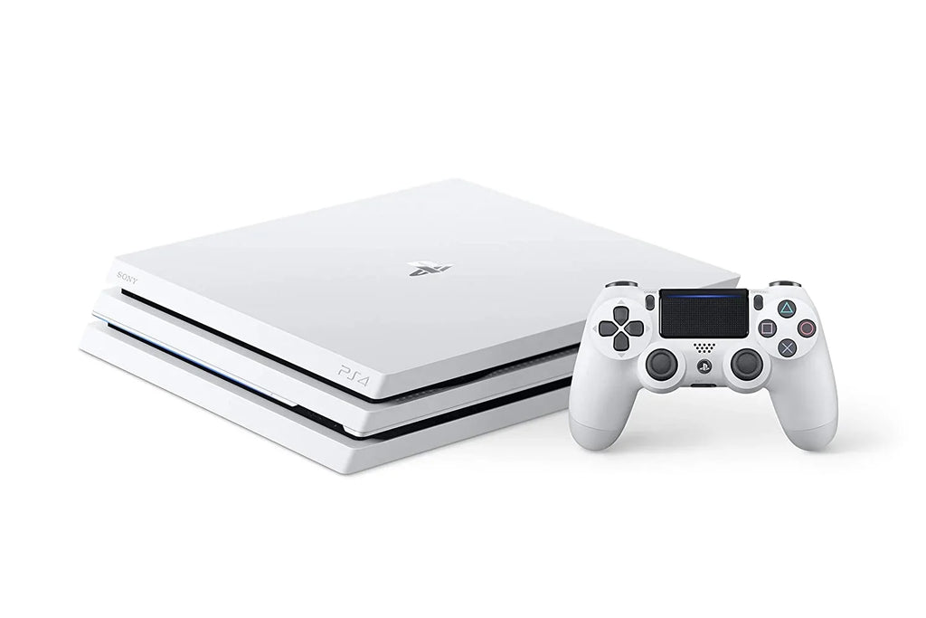 Sony PlayStation AXTION 500GB Console + 2 4 Controller G9 Used BOLT Microphone Gaming White With With Bundle Earbuds Matte Original