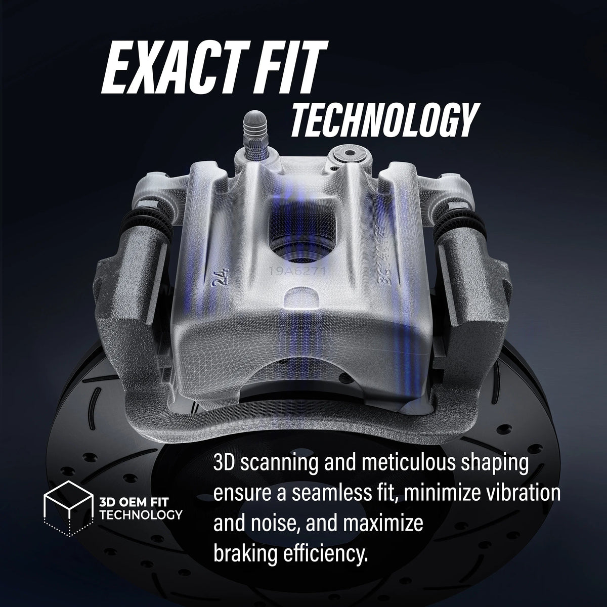 Rear C/V Auto For Slotted With Front Semi-Metallic Transit Brake Kit Ram Drilled KCD-100635P Coated Pads Rotors And 2012 Caliper Piston Disc Dual