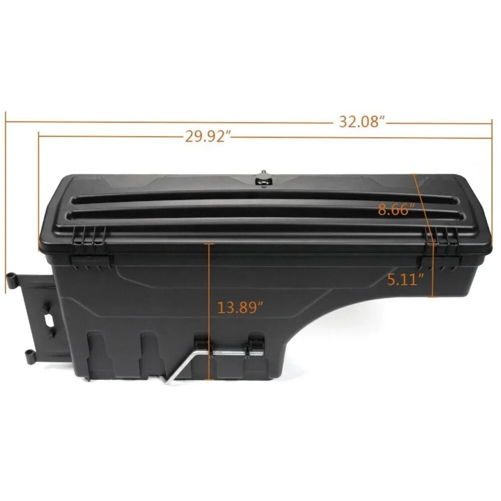 Teledu BOX STORAGE Ford RIGHT For TRUCK F-150 REAR SIDE 2015-2020 TOOLBOX BED