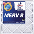 8 Filter Pleated 14x28x0.5a King MERV 0.5" | A/C 4-PACK IN HVAC Air MADE x | Actual 14 | USA | Size: 28 Furnace Filter Filters x