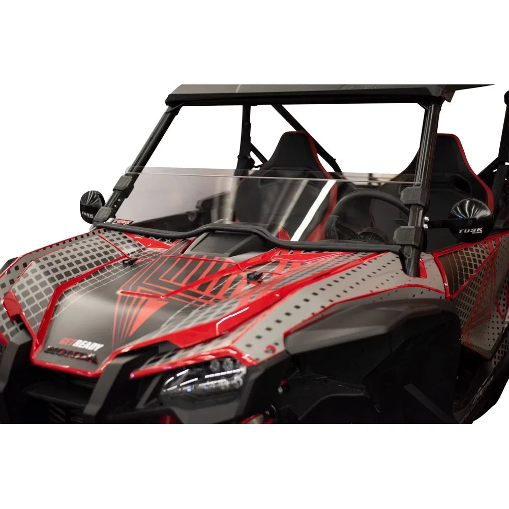 Honda Clear Windshield Tusk 1000X Removable 2019-2021 For Talon Half