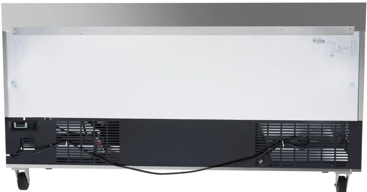 16.9 ft. with 3.5 72 Three-Door – in. Refrigerator Backsplash in. Worktop KoolMore Cu.