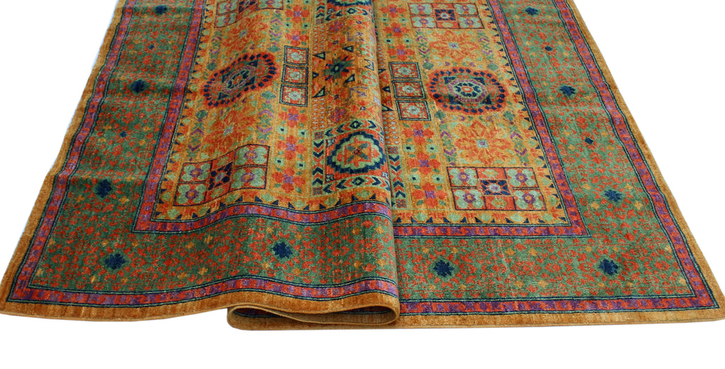 Rug, Aria Lemuel 7'8" 5'7" x Gold/Green