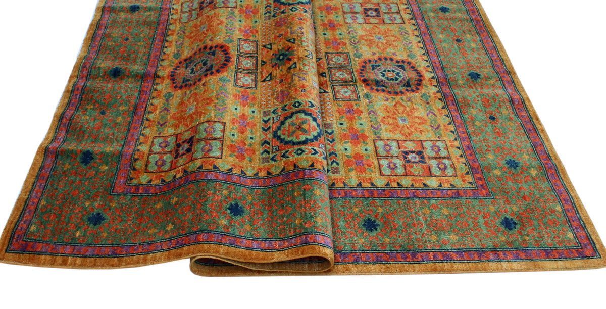 Rug, Aria Lemuel 7'8" 5'7" x Gold/Green