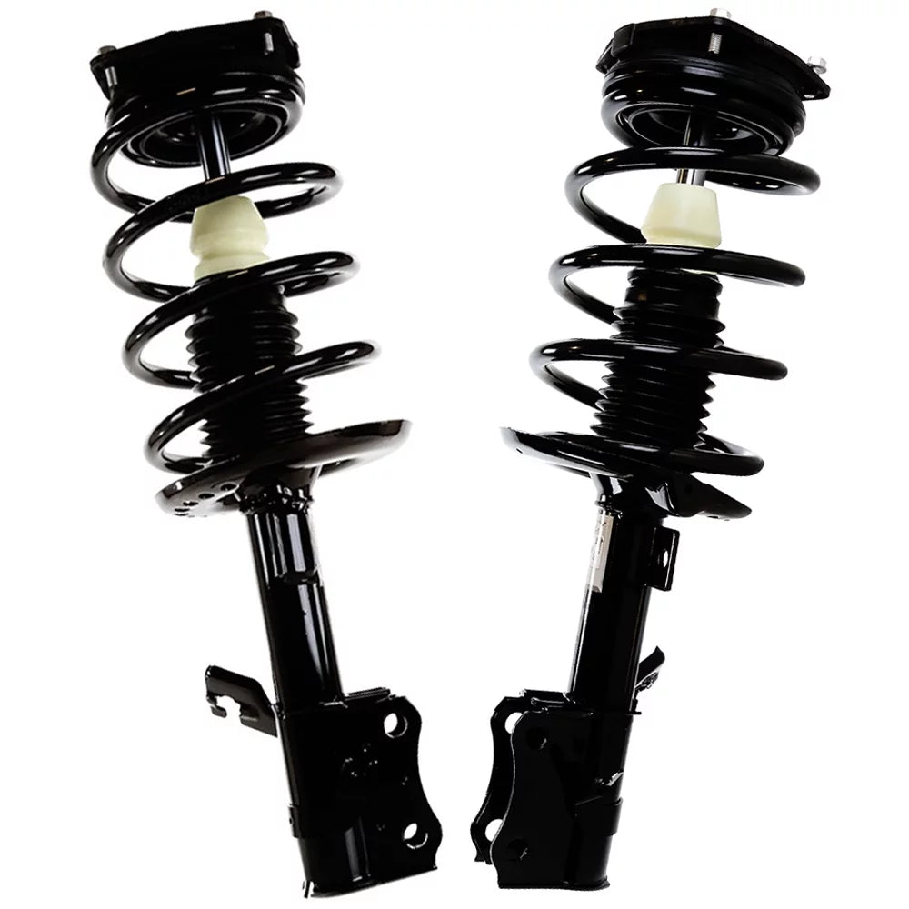 Driver Passenger Springs Replacement 2007 Struts 2 Coil Nissan of Complete 2.0L FWD Side Set and 2012 Front 2009 AutoShack CST100401PR for 2008 Sentra 2010 2011 and
