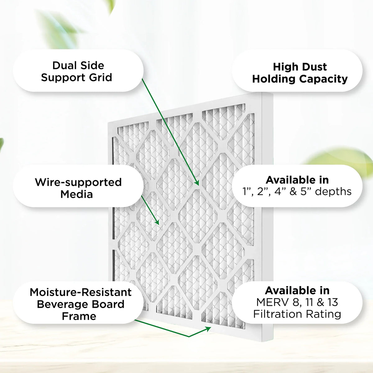 3/4 Quantity MERV Actual 11-1/2 11, 1000 x Pleated x AC MPR Air Furnace 12x12x1 Filters Pamlico. 11-1/2 1" 6. Size: by