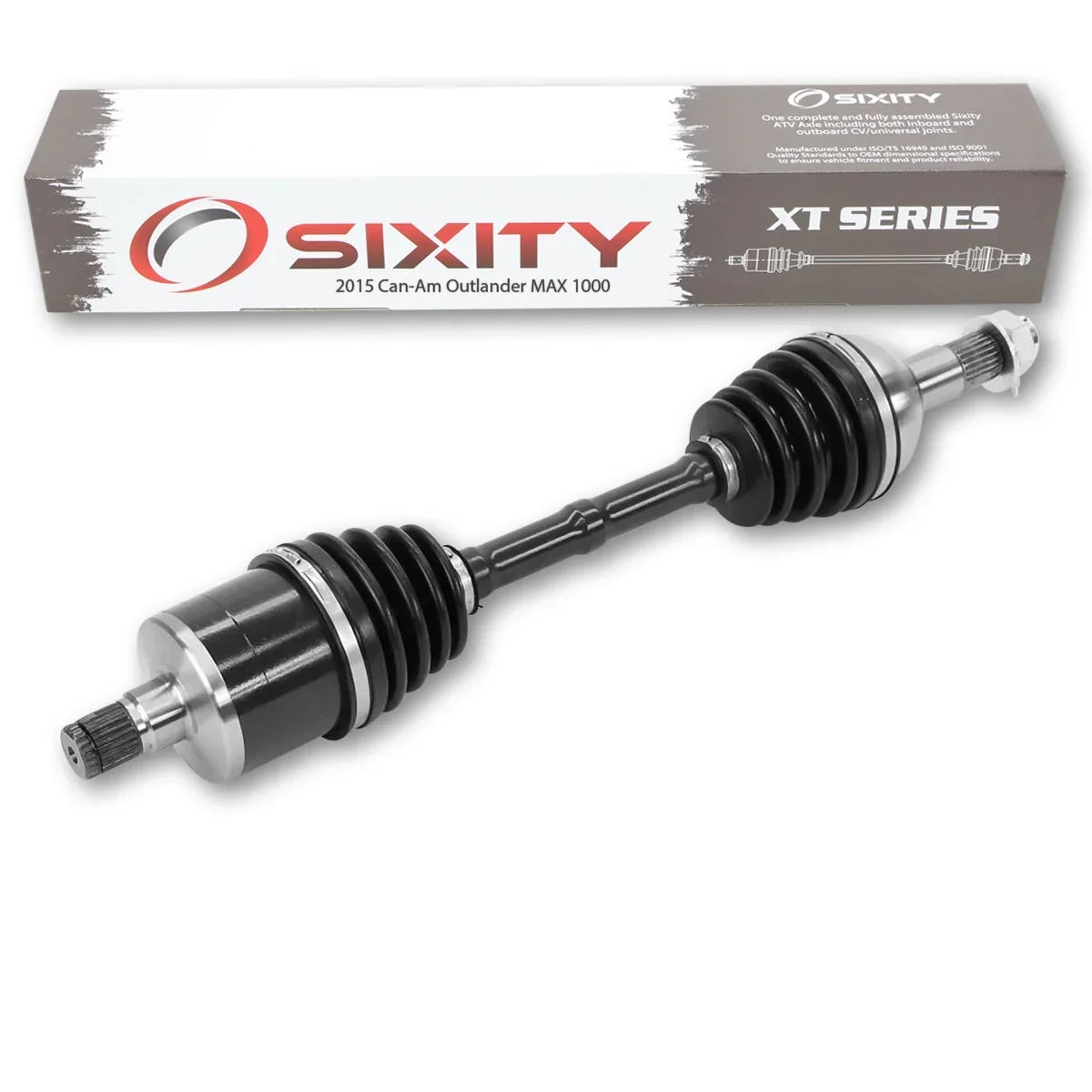1000 with Rear Sixity Can-Am Axle 4X4 - MAX XT LTD compatible 2015 EFI Left Outlander