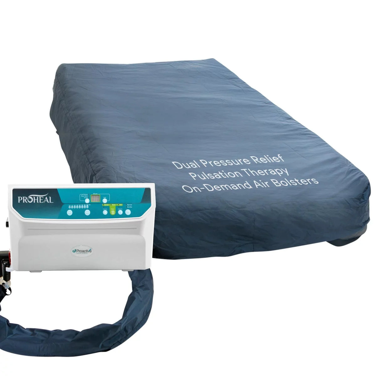 Bolsters x - & Proheal Alternating x Air Side 80” 36” Pump Stages Bariatric Air Low Air Mattress Pressure Loss I-IV 8/11" with