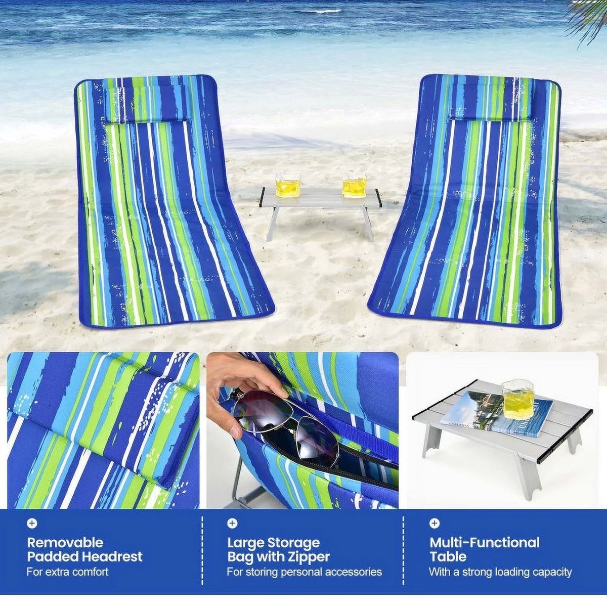 Chair in set! - versatile Set Unwind Beach on-the-go our - and Luxurious Lounge comfort style 22.0 with