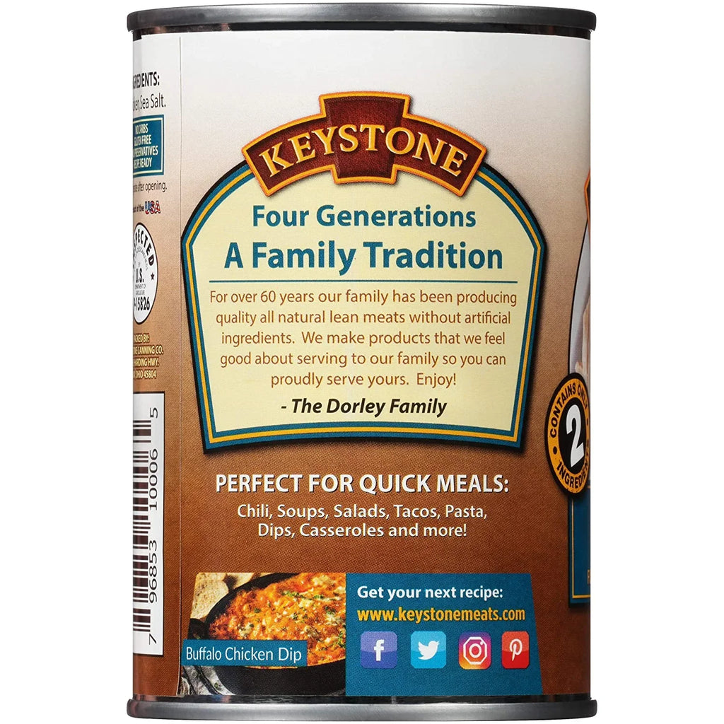 Can ✅ Emergency oz Cans ✅ Backpacking and 14.5 Camping Hiking Ready All Food Natural Keystone (6 Survival to Chicken Pack) Eat For