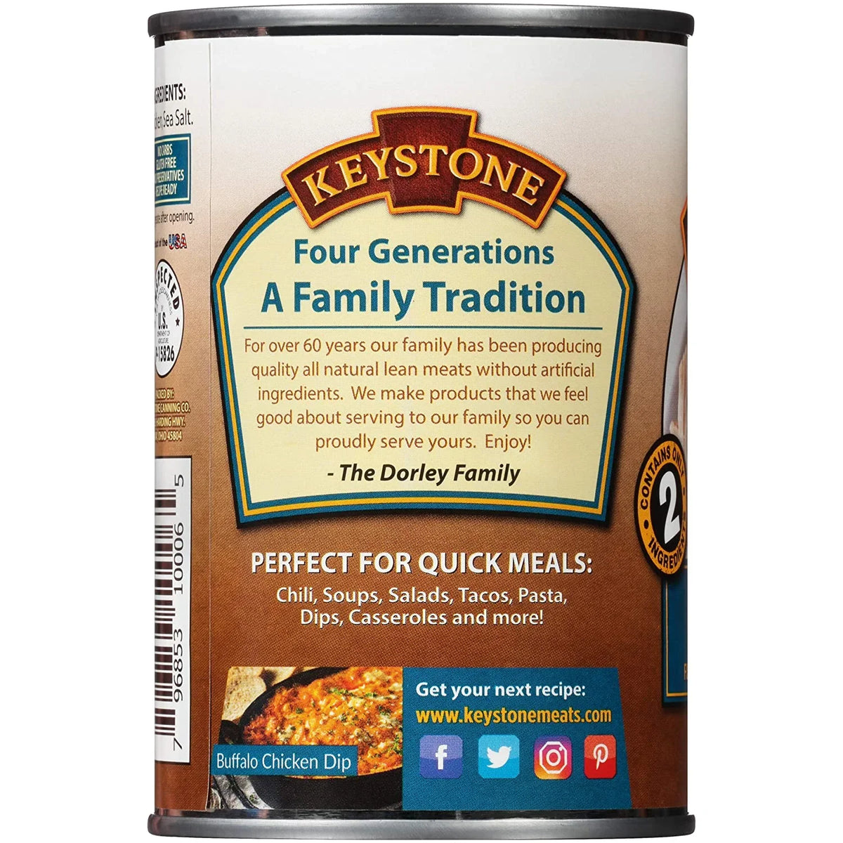 Can ✅ Emergency oz Cans ✅ Backpacking and 14.5 Camping Hiking Ready All Food Natural Keystone (6 Survival to Chicken Pack) Eat For