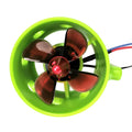 Waterproof Motor Propellers Underwater Boat Bait Included Specific Brushless Nest for Ship 4-Blade Electric Aibecy 1000KV Drive