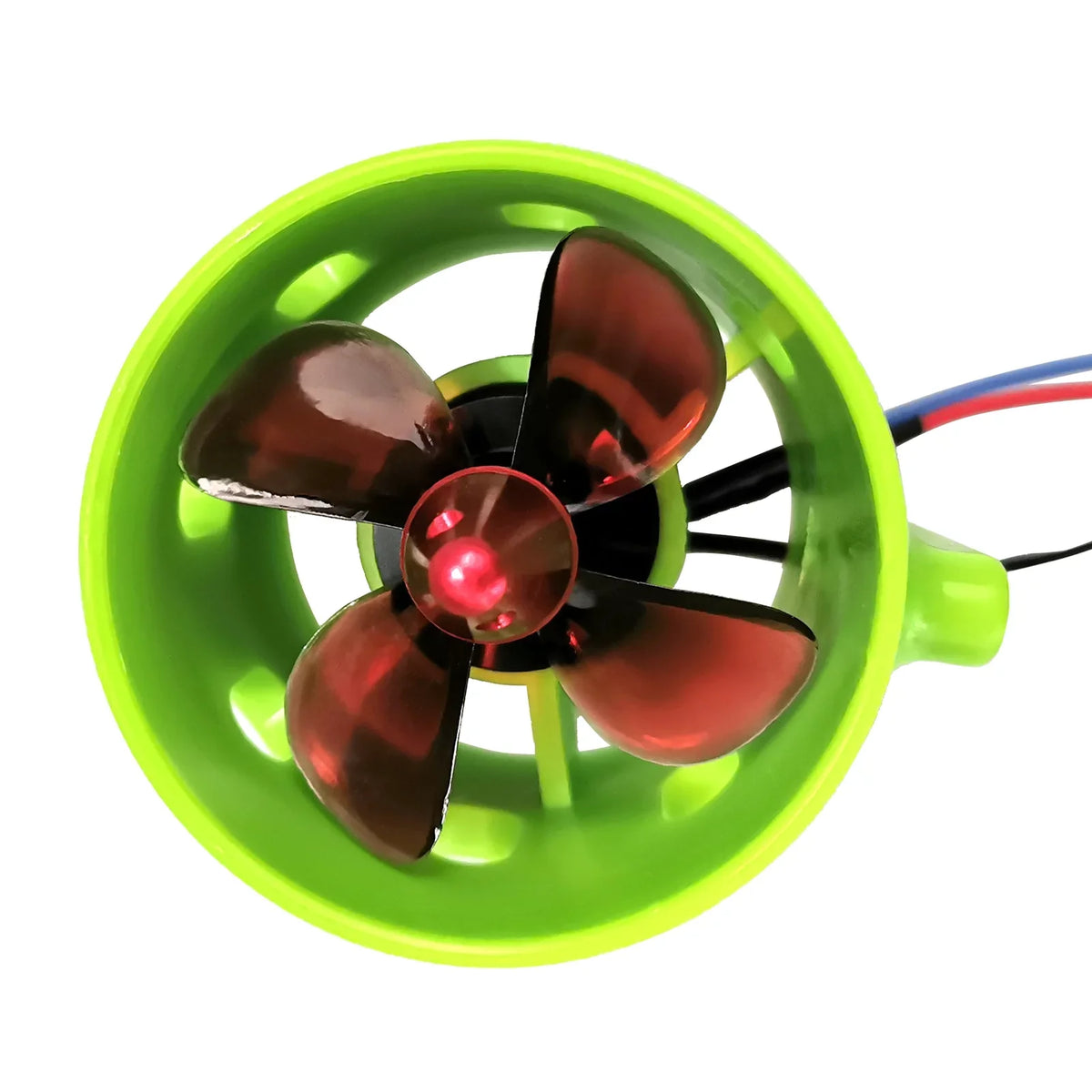 Waterproof Motor Propellers Underwater Boat Bait Included Specific Brushless Nest for Ship 4-Blade Electric Aibecy 1000KV Drive