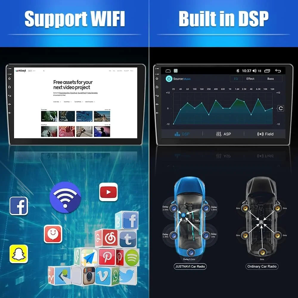 Android Auto 2015 2014 Car Radio inch carplay with Chevy 9 Stereo Apple Spark Wireless 2013 2G+32G for