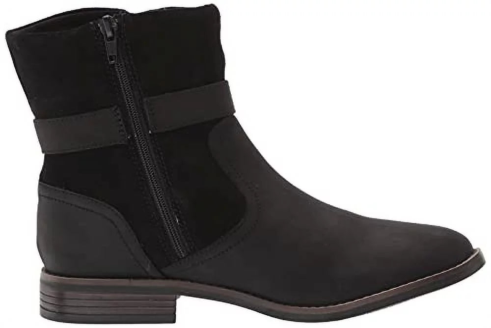 Camzin Fashion Clarks Black, Strap Women's 5 Boot,