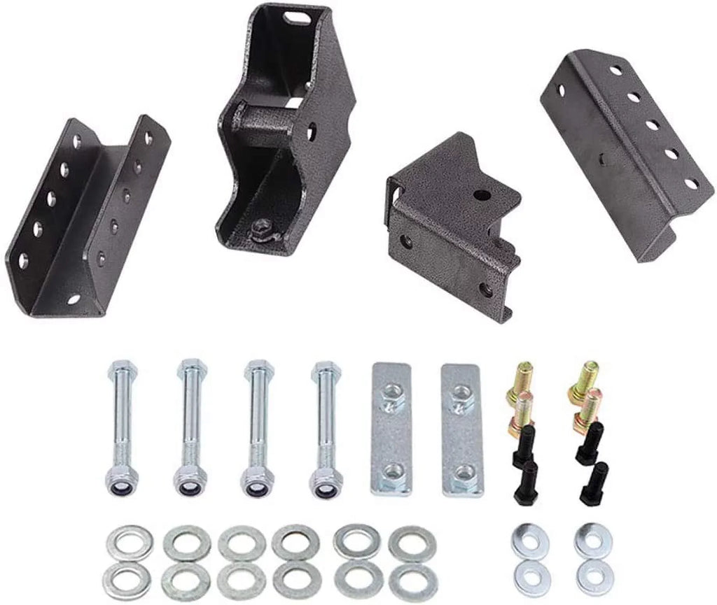 for Jeep Fit XJ 1984-2001 | 1117 Cherokee ELITEWILL 1.5" Relocation Shackle Rear Kit