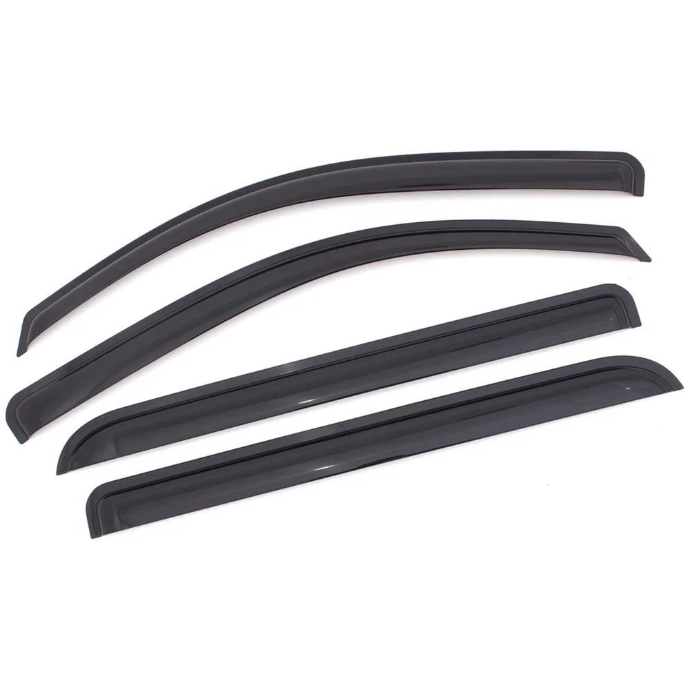 with Motorsports 2017 Window 11-19 2011 Set Acrylic 2015 Vent Rain 2013 Mount Compatible 2014 Visors Ikon 2018 Outside Ford 2012 4Pc Deflector Explorer Guard 2016