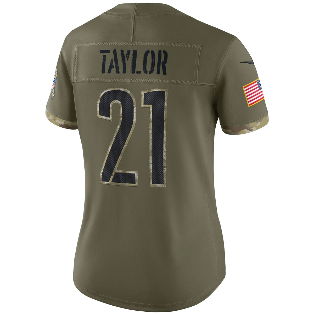 Washington Jersey Women's Sean Taylor Salute Limited Nike Commanders Player 2022 Olive To Service Retired