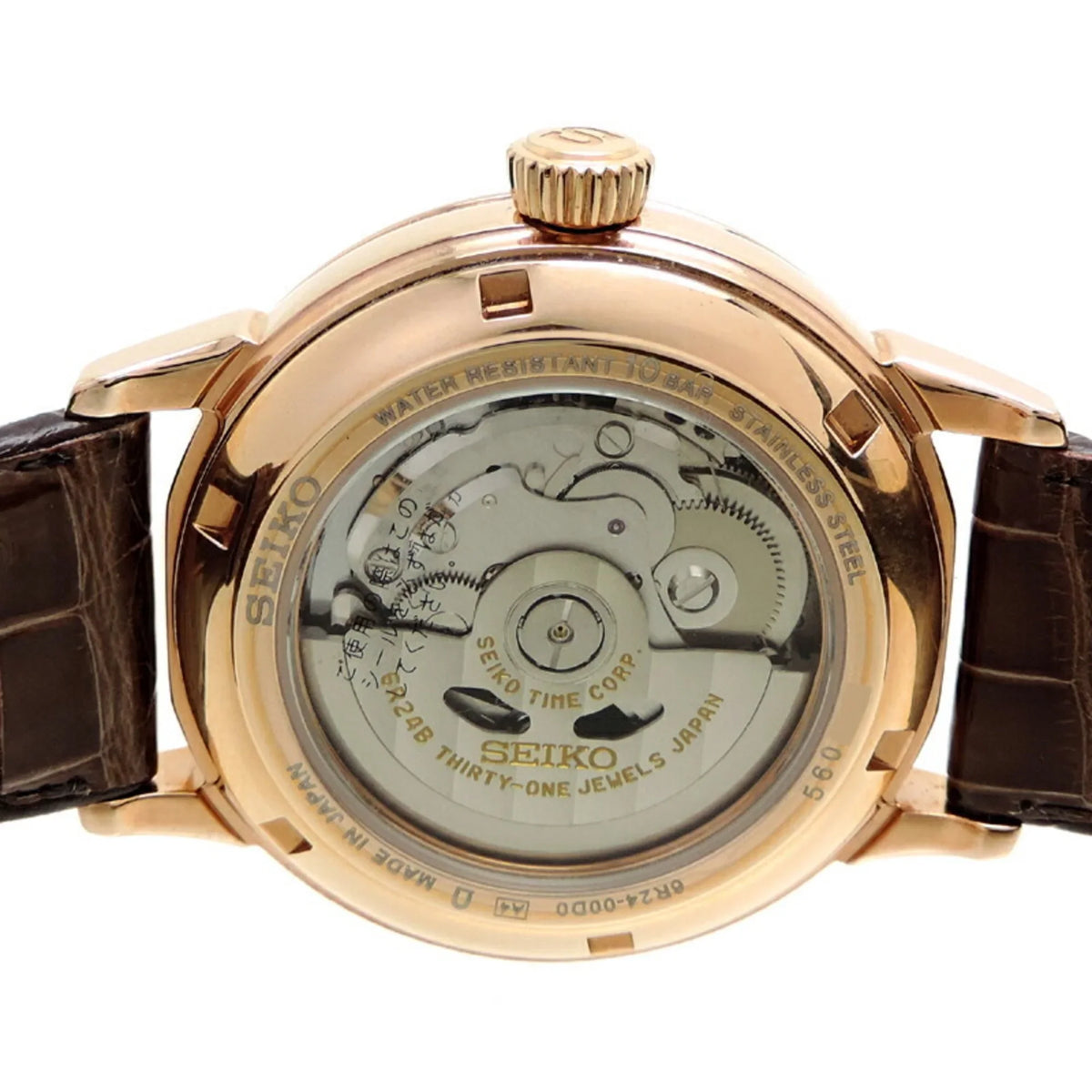 Seiko SARD006 Watch Mechanical Pre-Owned Presage (6R24-00D0) (Good) Men's Model