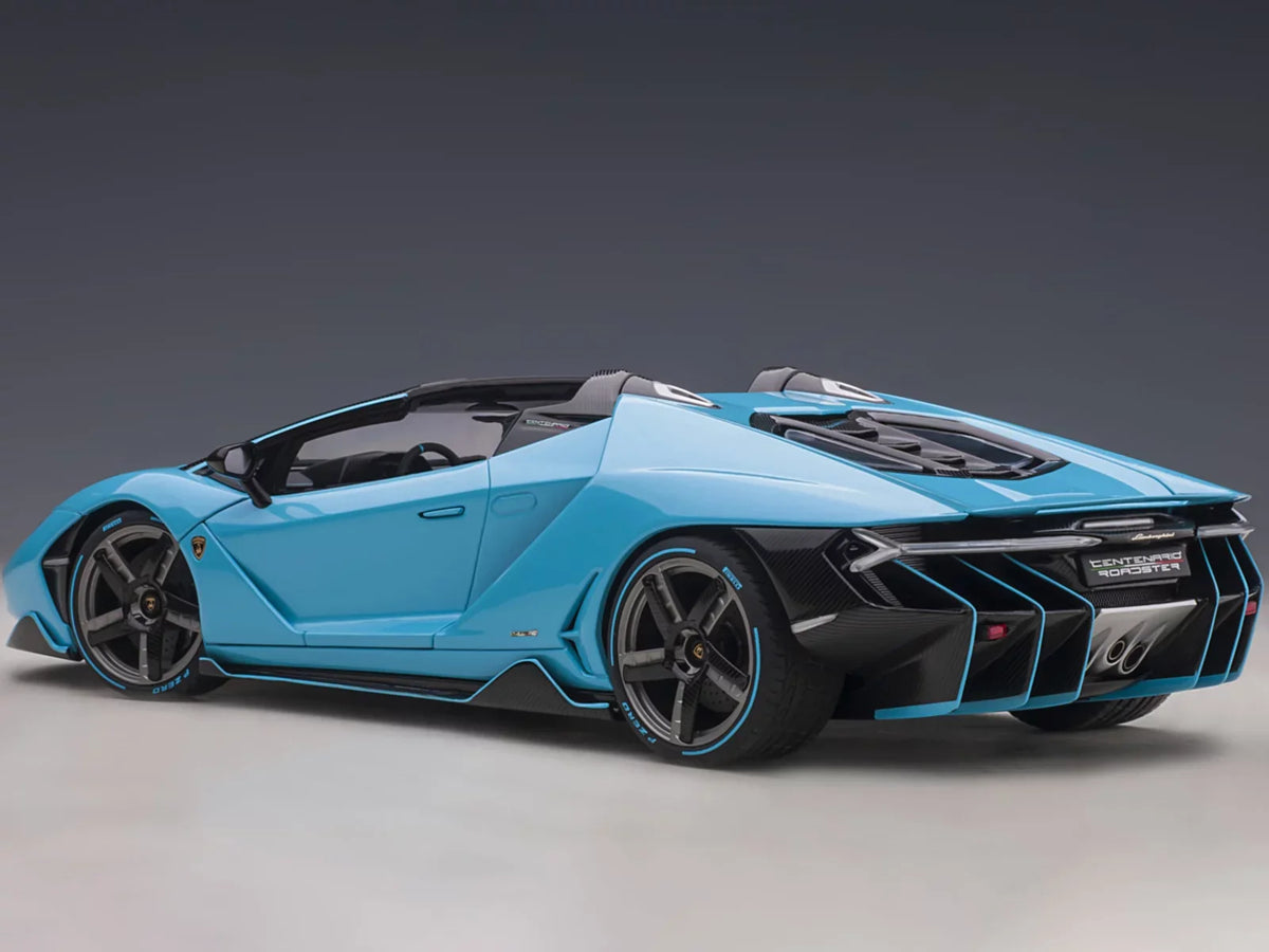 Car Cepheus Centenario Lamborghini 1/18 by Model Pearl Blue Blu Roadster / Autoart