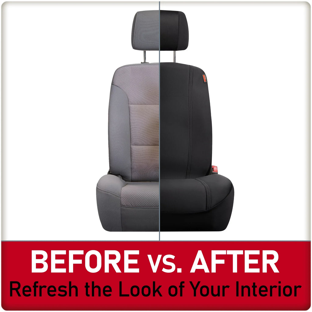Car, Protect Front 2-Piece Dickies Covers, from SUV Fit Seat Pets, Universal Truck, Puncture-Resistant Black