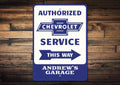 Wall Inches Metal Service - 10x14 Novelty Chevrolet Sign Decor,