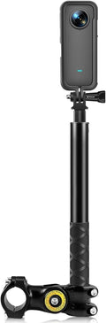 Monopod Bicycle 360 with Camera Panora PULUZ Capture Shock-Proof Insta for Motorcycle Stable Stand Mount Aluminum