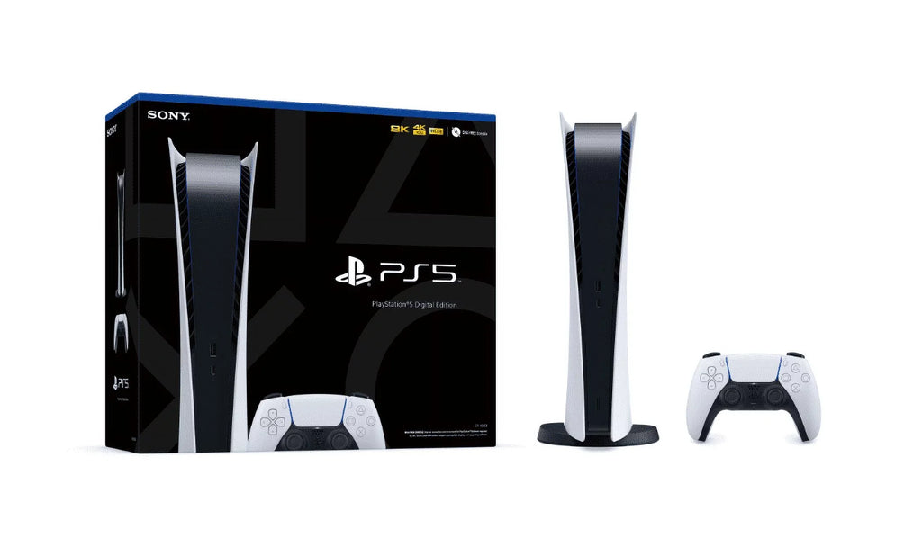 825GB with Plus PlayStation Month 3 - PS5 SSD White PS - Version, With Membership - Digital All Digital Controller 5 Console Wireless