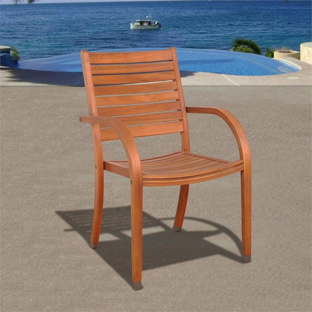 Piece International Charlotte in Dining White Patio Deluxe 5 Amazonia Set Home