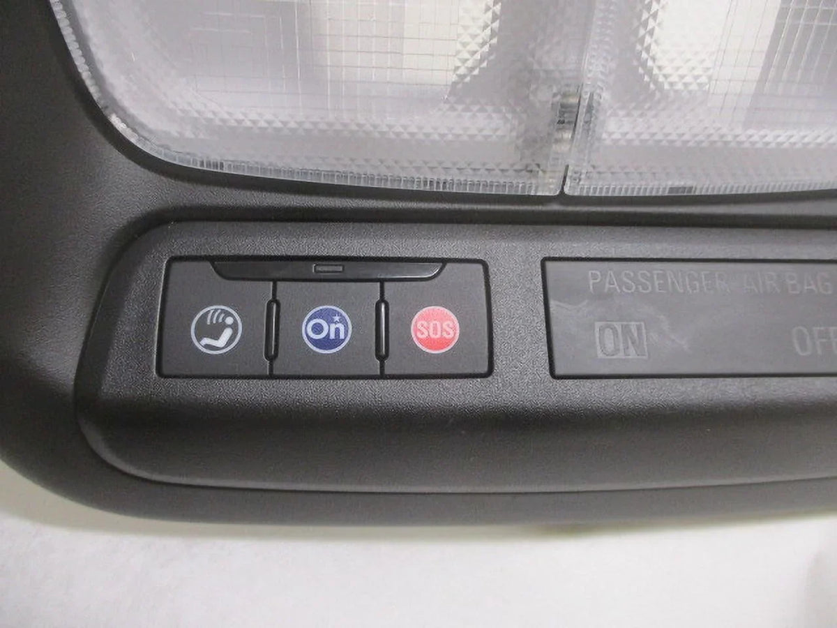 Roof Console LKQ 22 Pre-Owned Overhead Chevrolet (Good) 21 Sunroof & Trailblazer w/Onstar OEM