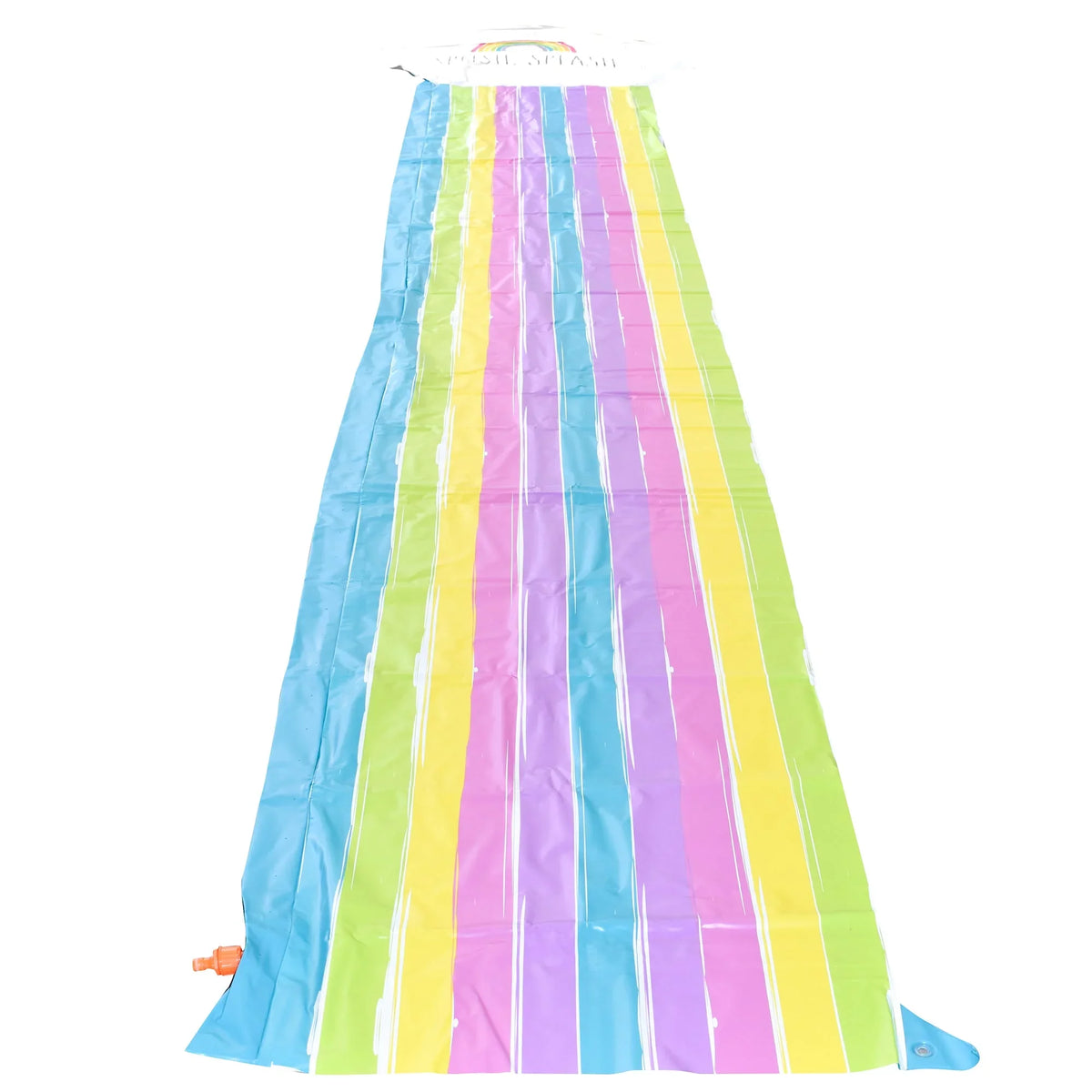 Rae Rainbow Float, CocoNut Splish Water Splash Slide 5+ Slide Mat, -16 Durable Sliding Foot Ride Sprinkler, & Dunn: Age