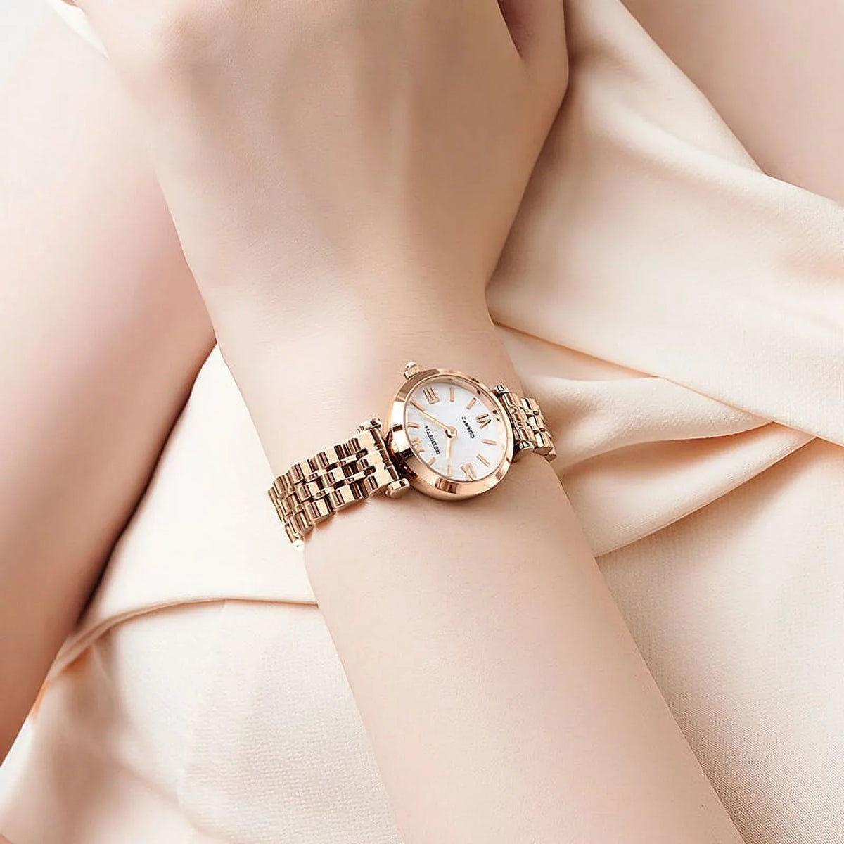 Watches Stylish Watch Gold Steel Female Ladies 2022 Watch reloj Creative for Wrist Desgin Women Quartz Fashion Rose Stainless