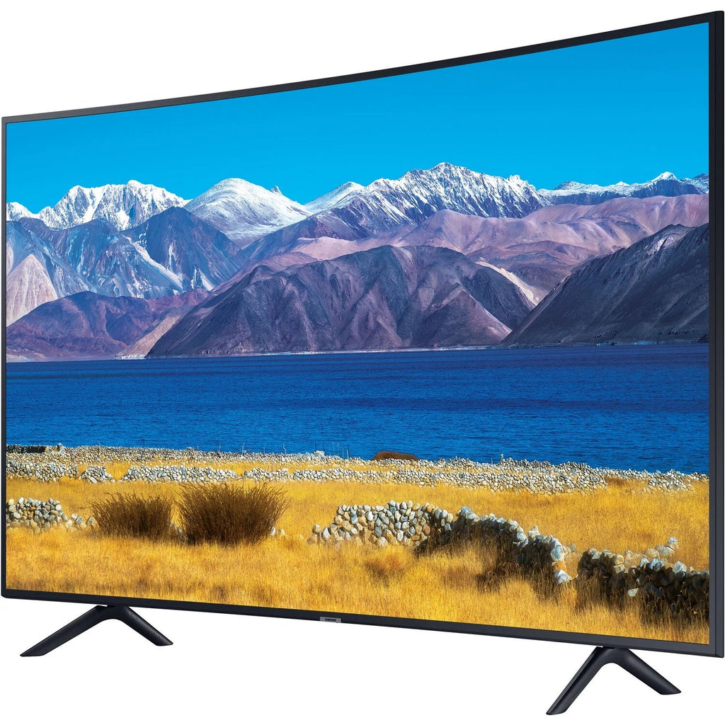 HDR with Bundle Theater 55" TV Smart (2020) UHD Curved Gear Soundbar Samsung Deco Home UN55TU8300 4K