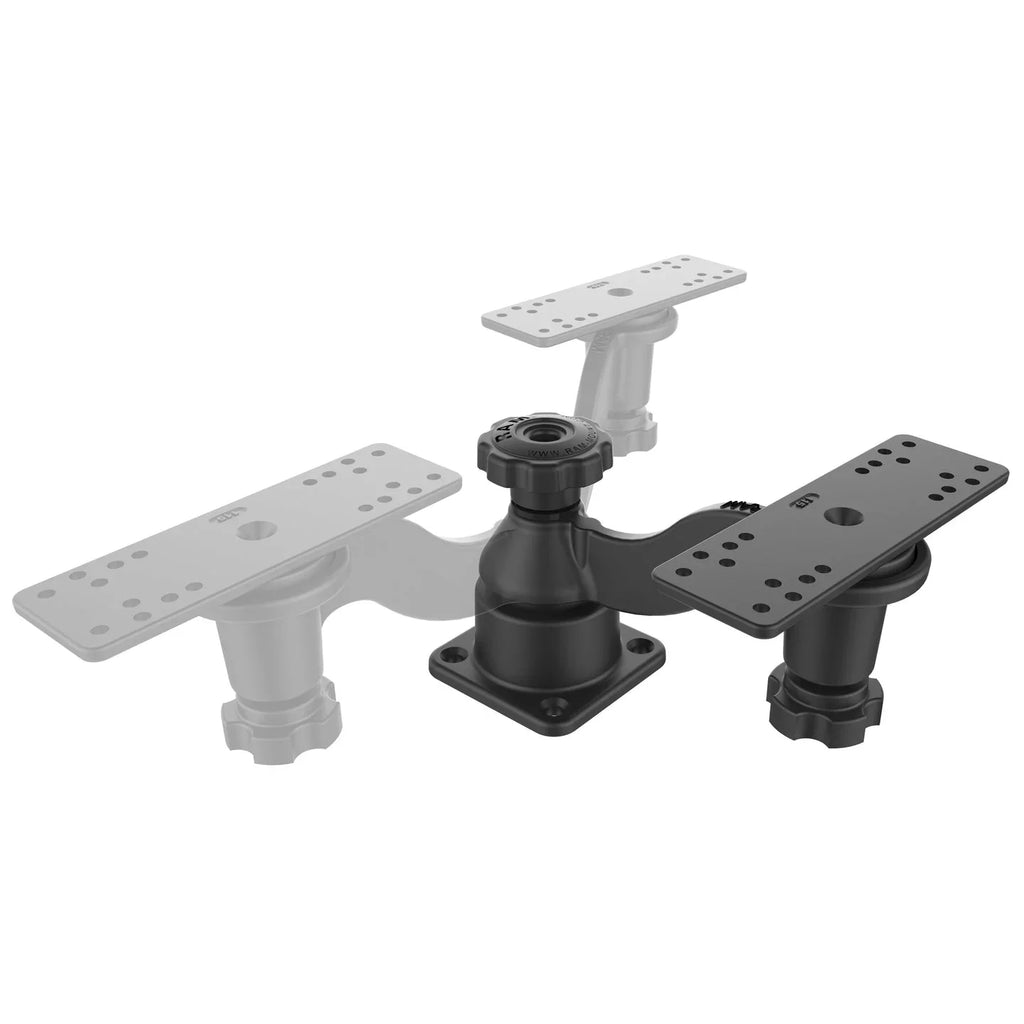 Horizontal Mounts Fishfinders & Swing Arm Plotters 6" RAM for Mount