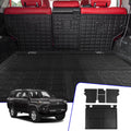 Mat Toyota Cover Cargo Cargo 4Runner Fit Without Seat Back + Sliding 2022 (Trunk 4 Protector 2010-2023 Mat Toyota Runner Backrest Mat Liner Accessories Tray) Trunk Mats,Fit