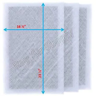 Filter RayAir Pads Cleaner Supply 18x26 Air Pack) Replacement (3 MicroPower Guard