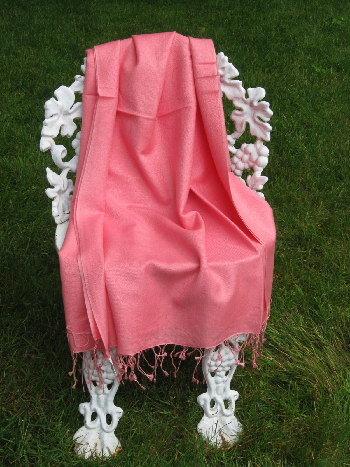 Scarf/Wool/Silk Scarf/Scarves/Shawl/Shawls/Stole/Wrap/Pashmina Coral) (Light Shawl/Cashmere/Cashmere Scarf/Pashmina