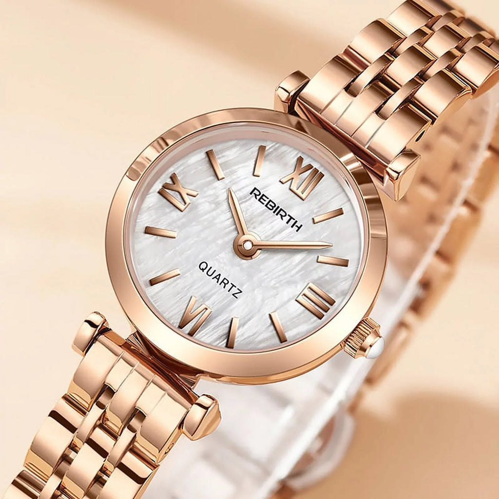Watches Stylish Watch Gold Steel Female Ladies 2022 Watch reloj Creative for Wrist Desgin Women Quartz Fashion Rose Stainless